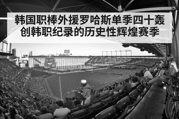韩国职棒外援罗哈斯单季四十轰创韩职纪录的历史性辉煌赛季